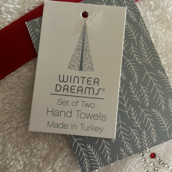 Christmas hand towels - Picture 2 of 2